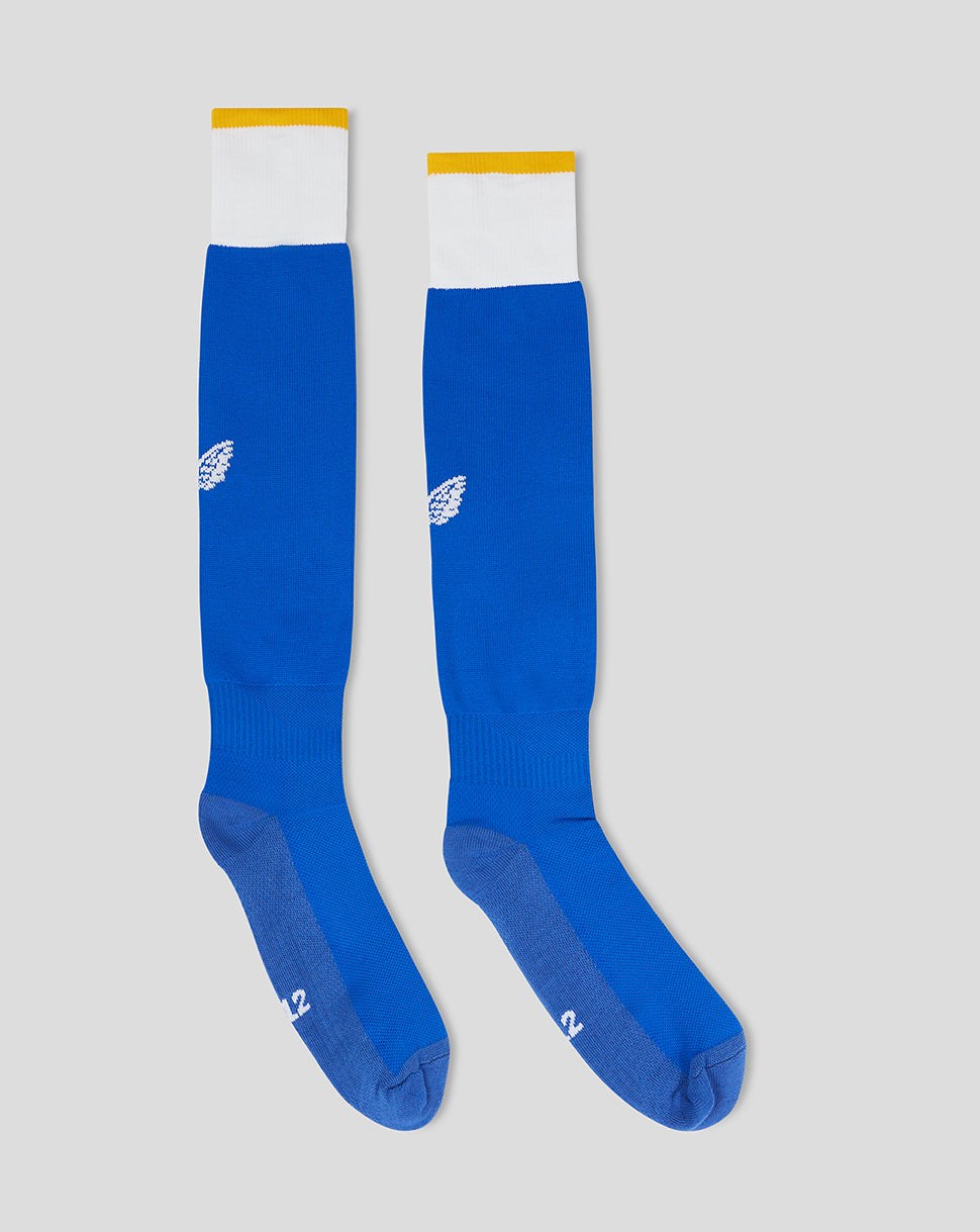 CASTORE LEINSTER HOME SOCKS - SURF THE WEB/ BRILLIANT WHITE