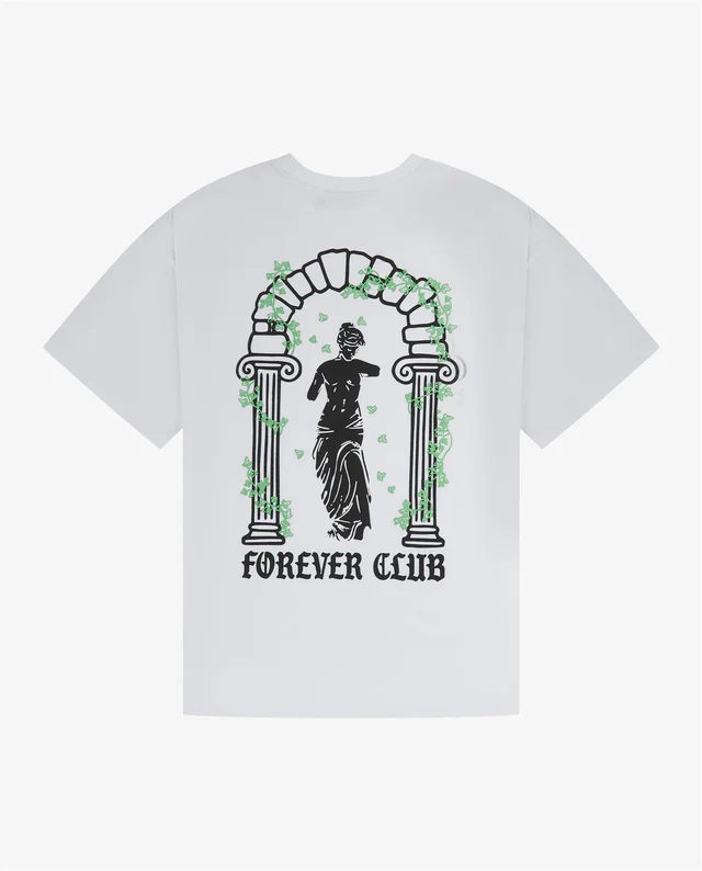 FOREVER CLUB IVY TEE - WHITE