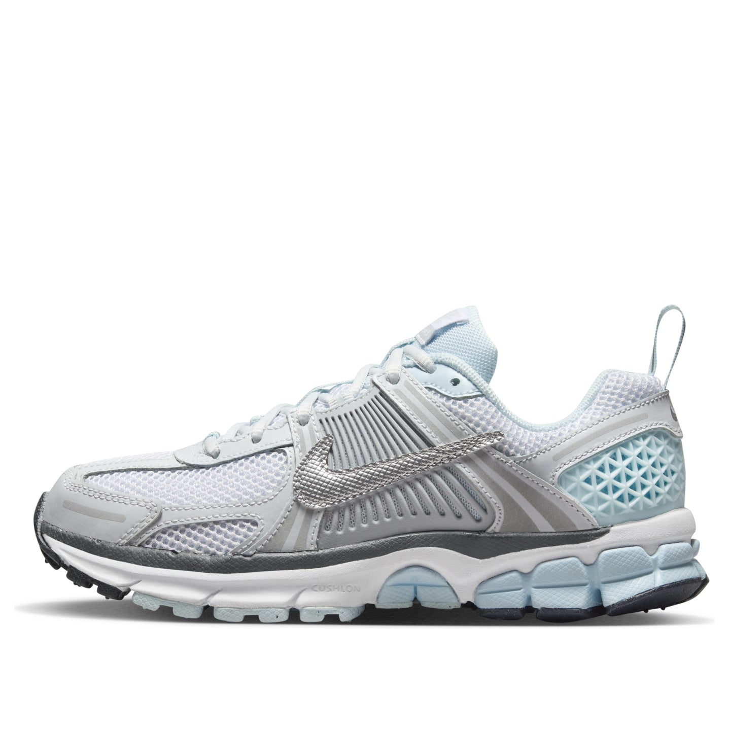 NIKE JNR VOMERO - PURE PLATINUM/METALLIC SILVER/GLACIER BLUE