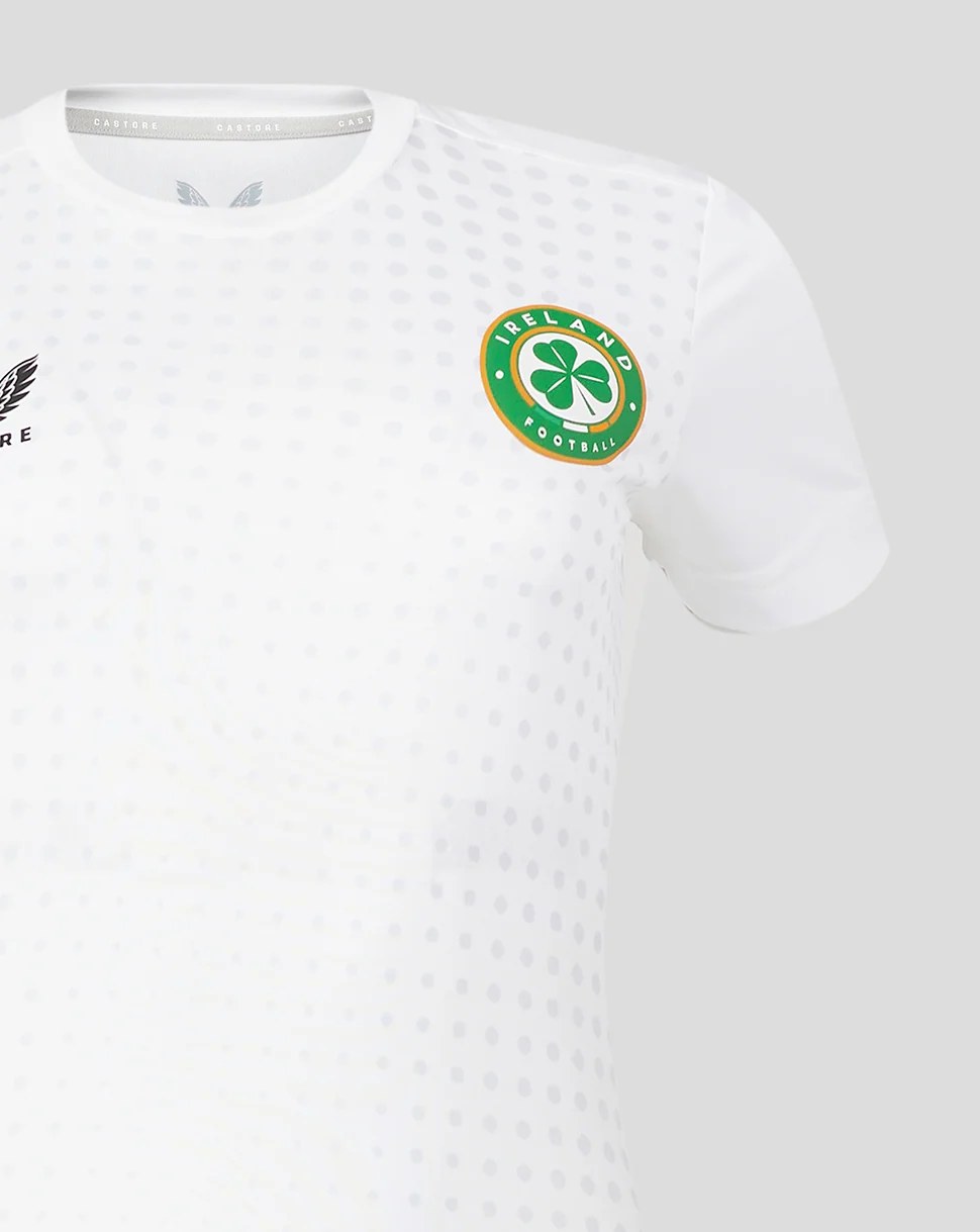CASTORE FAI AWAY MATCHDAY T-SHIRT WOMENS - BRILLIANT WHITE
