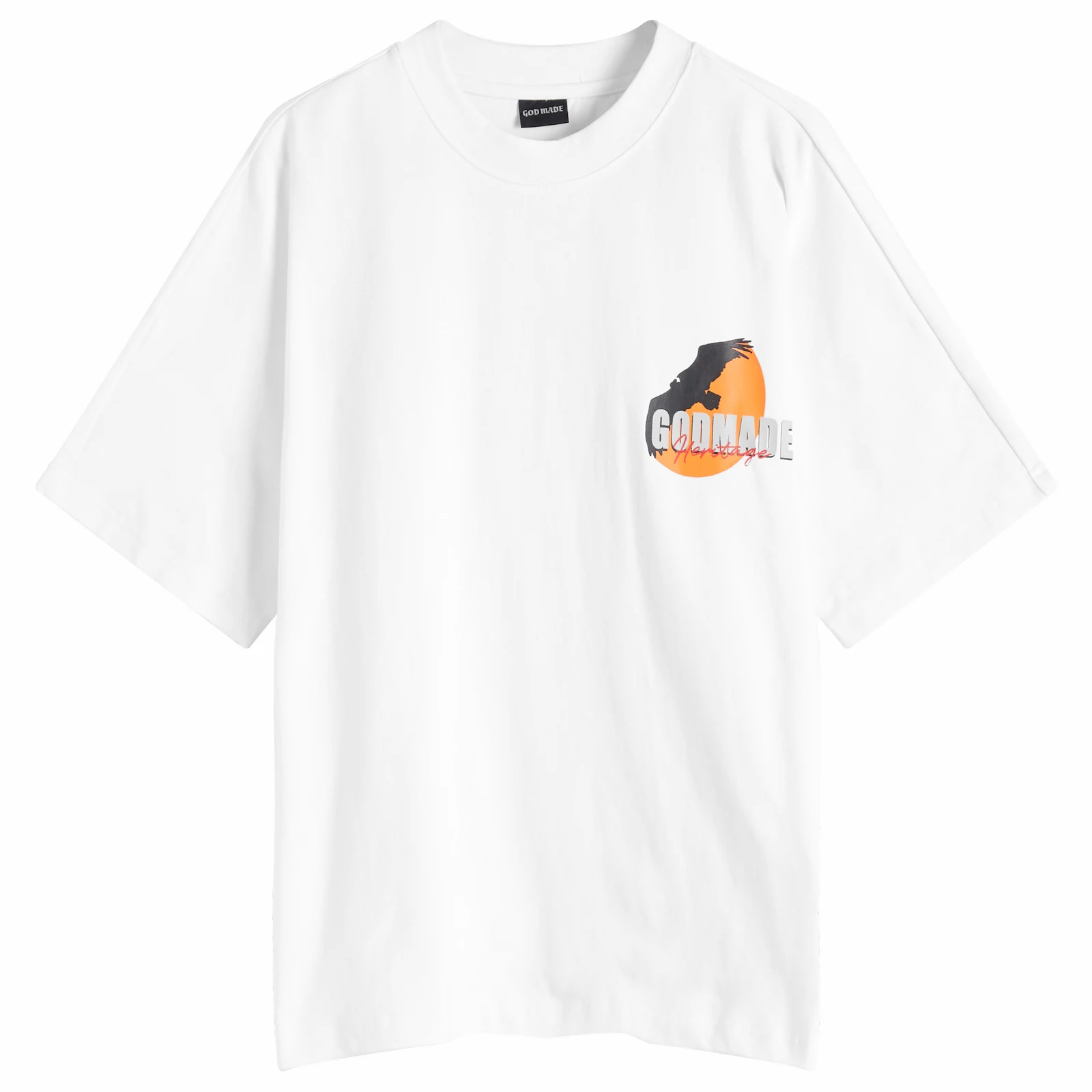 GODMADE HERITAGE TEE - WHITE