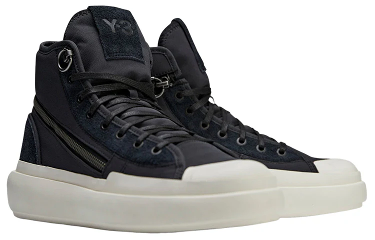 ADIDAS ORIGINALS Y-3 AJATU COURT HIGH TRAINERS