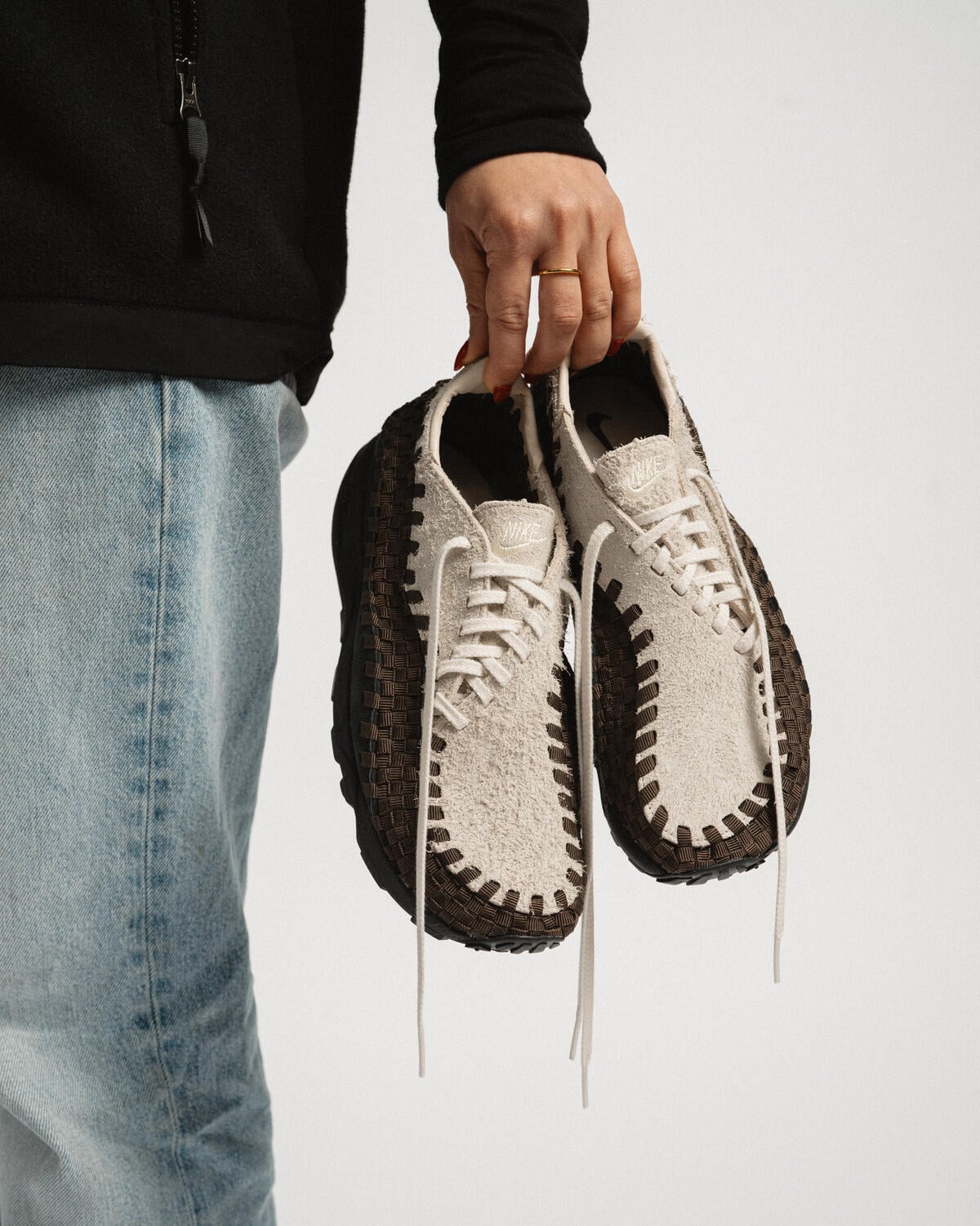 NIKE NIKE AIR FOOTSCAPE WOVEN NH - LT OREWOOD BRN/COCONUT MILK-BAROQUE BROWN-SAIL-BLA