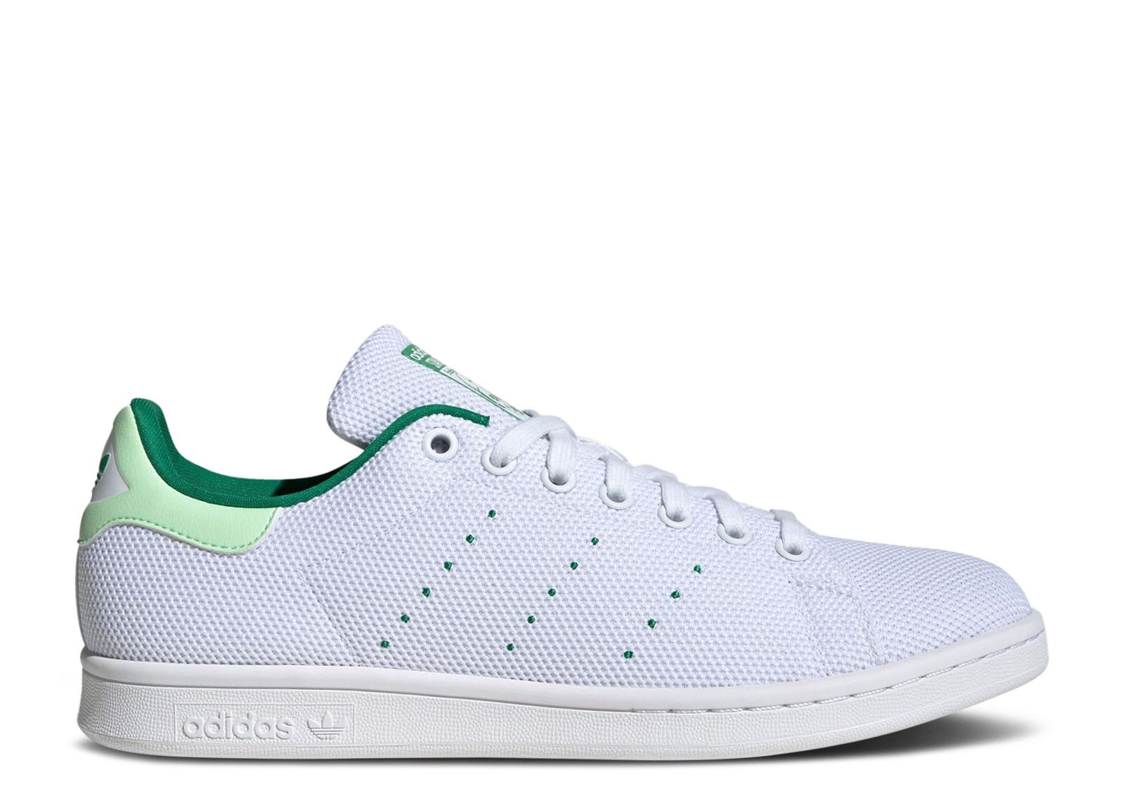 ADIDAS ORIGINALS STAN SMITH TRAINERS - WHITE/GREEN