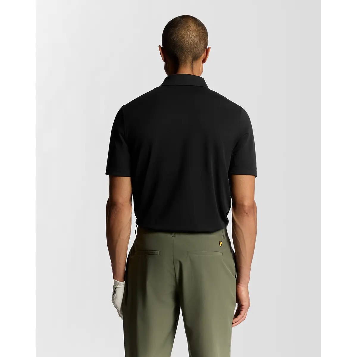 LYLE & SCOTT GOLF TOUR POLO SHIRT - JET BLACK