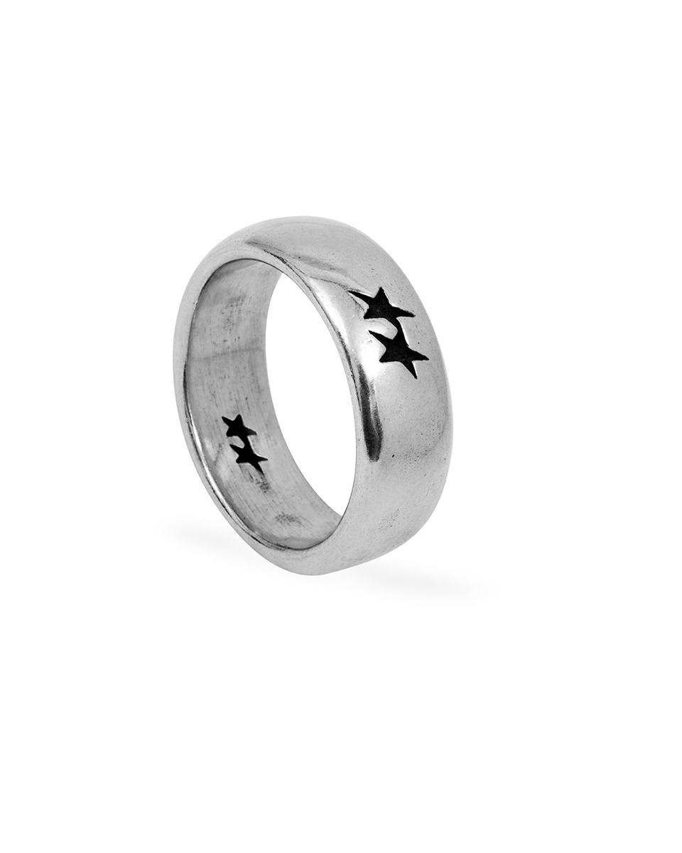 TWO JEYS SIGNATURE RING - SILVER
