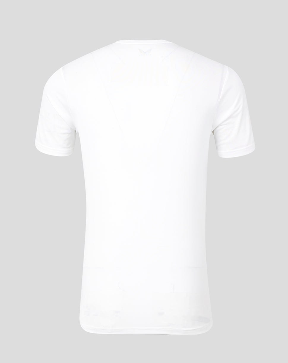CASTORE FAI COACHES TRAINING T-SHIRT JUNIOR - BRILLIANT WHITE