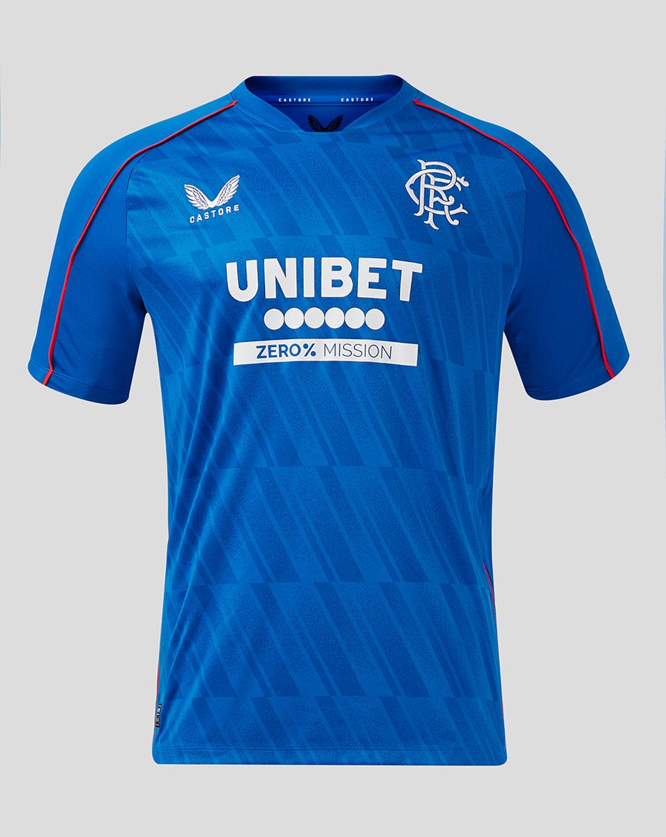 CASTORE RANGERS HOME SHIRT SS - LAPIS BLUE