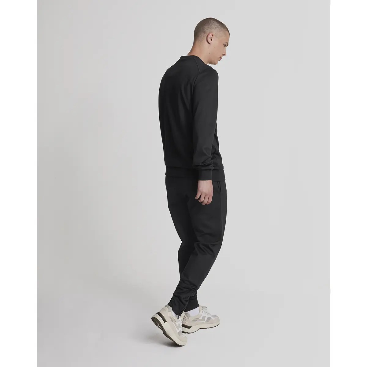LYLE & SCOTT FLY FLEECE TRACKIES - JET BLACK