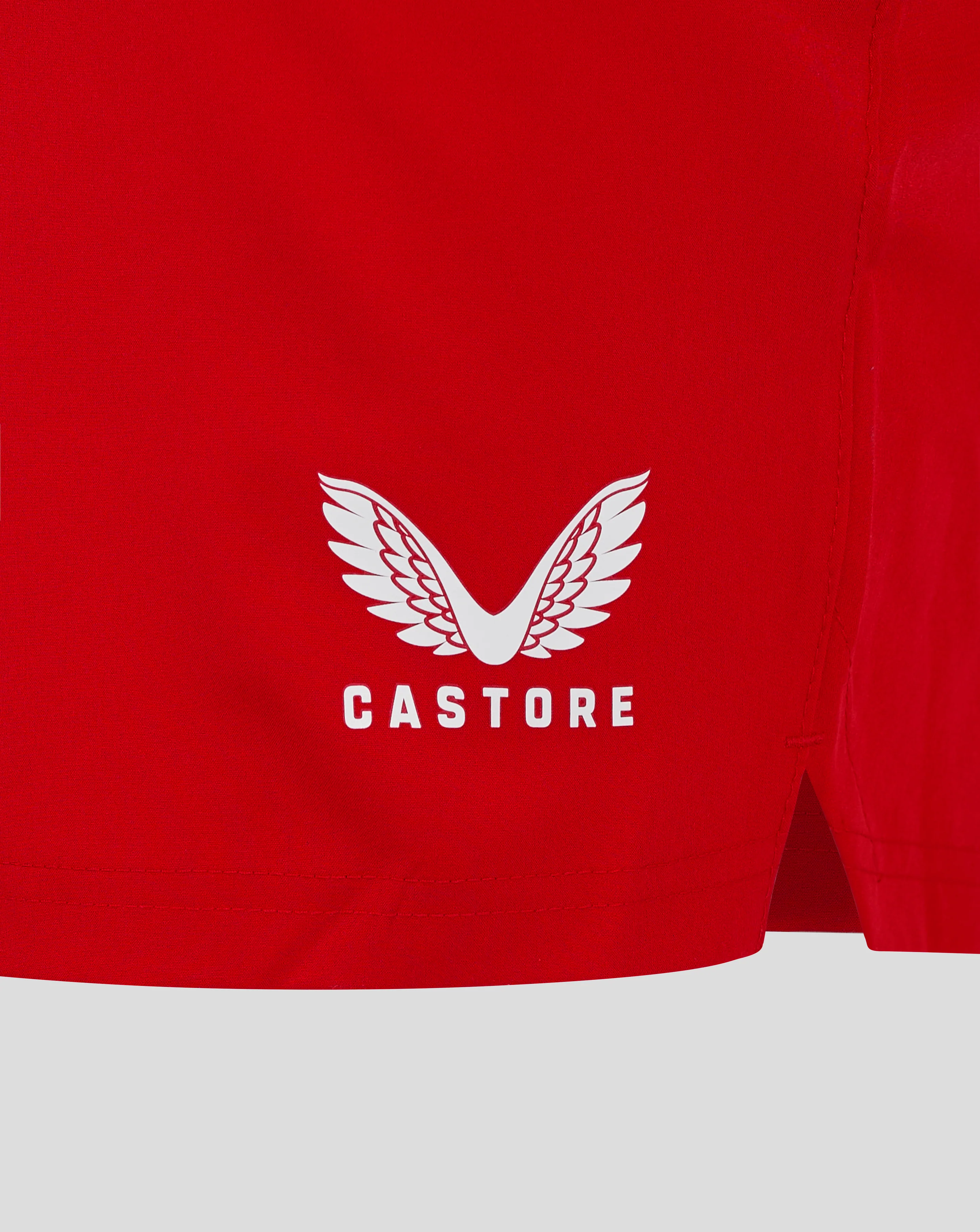 CASTORE TRAINING SHORTS - TRUE RED