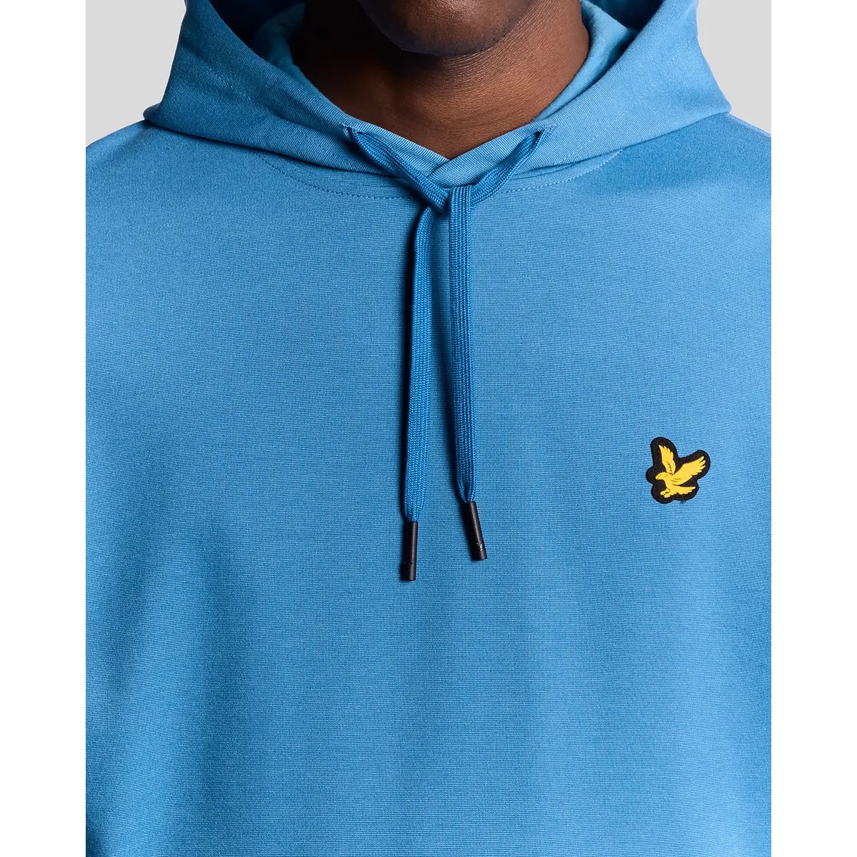 LYLE & SCOTT FLY FLEECE HOODIE - PARISIAN BLUE