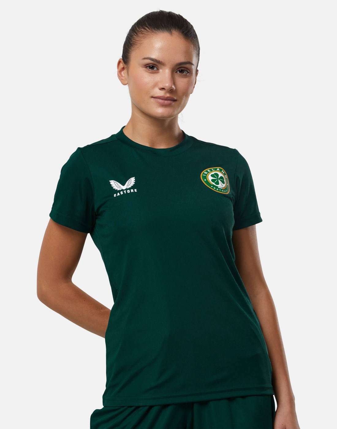 CASTORE FAI PLAYERS TRAINING T-SHIRT WOMENS - BOTANICAL GARDEN