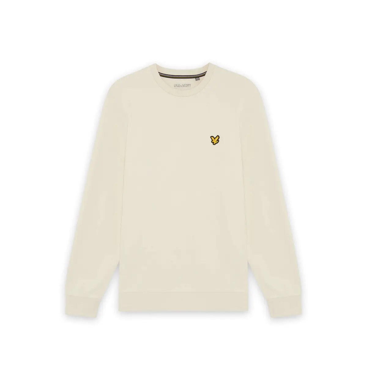 LYLE & SCOTT CREW NECK FLY FLEECE - WHITECAP GREY