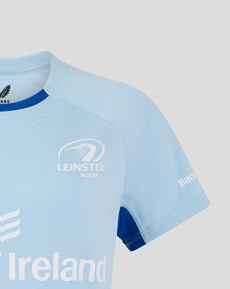 CASTORE LEINSTER PRO PLAYERS SHORT SLEEVE TEE WOMENS - CERULEAN/ SURF THE WEB