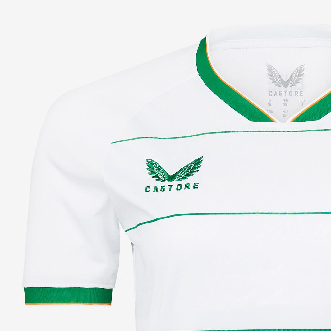 CASTORE FAI REPLICA AWAY SS JERSEY WOMENS - BRILLIANT WHITE