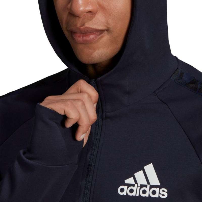 ADIDAS MENS MT FULL ZIP Z HOOD