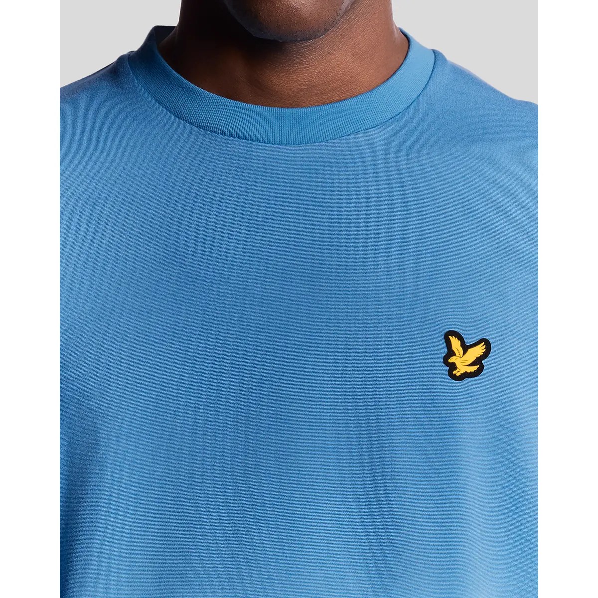 LYLE & SCOTT CREW NECK FLY FLEECE - PARISIAN BLUE