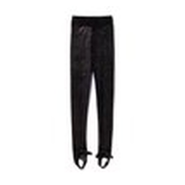 VIKTOR & ROLF VELVET LEGGINGS - BLACK