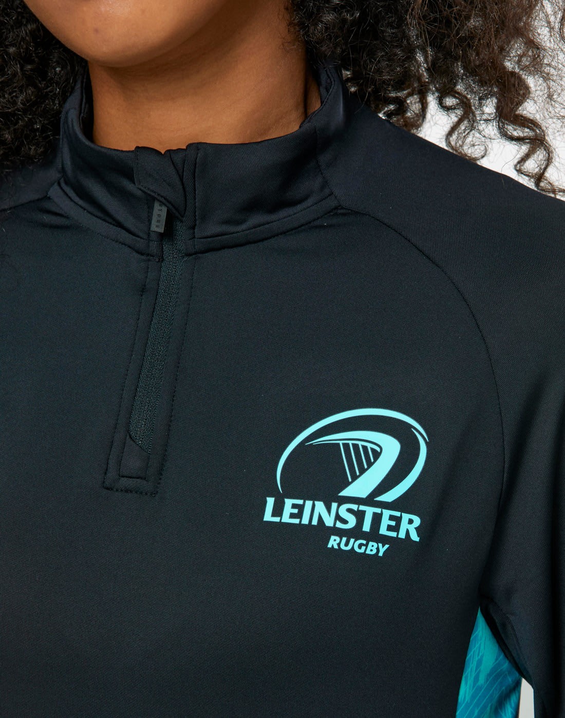 CASTORE LEINSTER PERFORMANCE MIDLAYER TOP WOMENS - BLUE GRAPHITE/BLUE RADIANCE