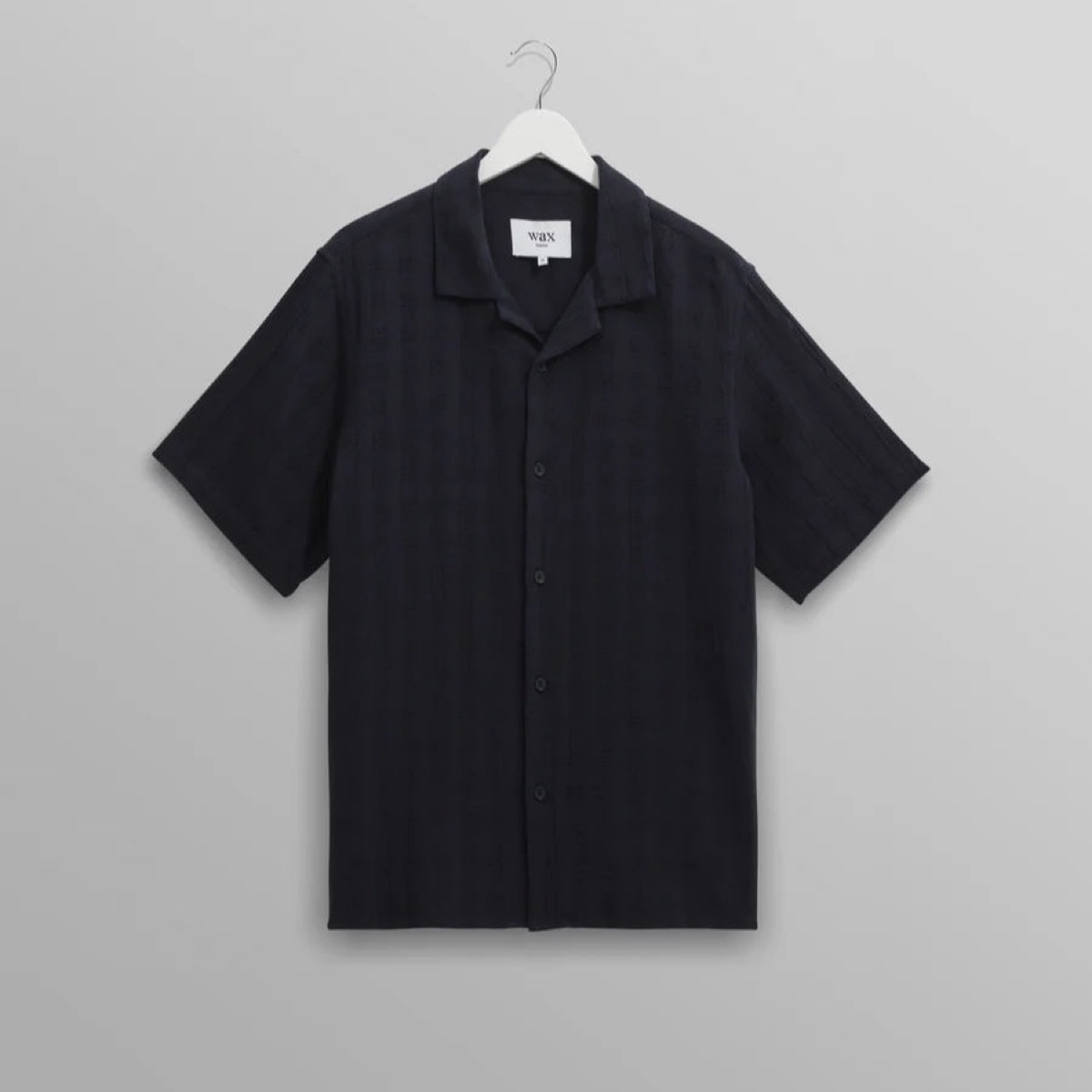 WAX LONDON DIDCOT SHIRT - NAVY