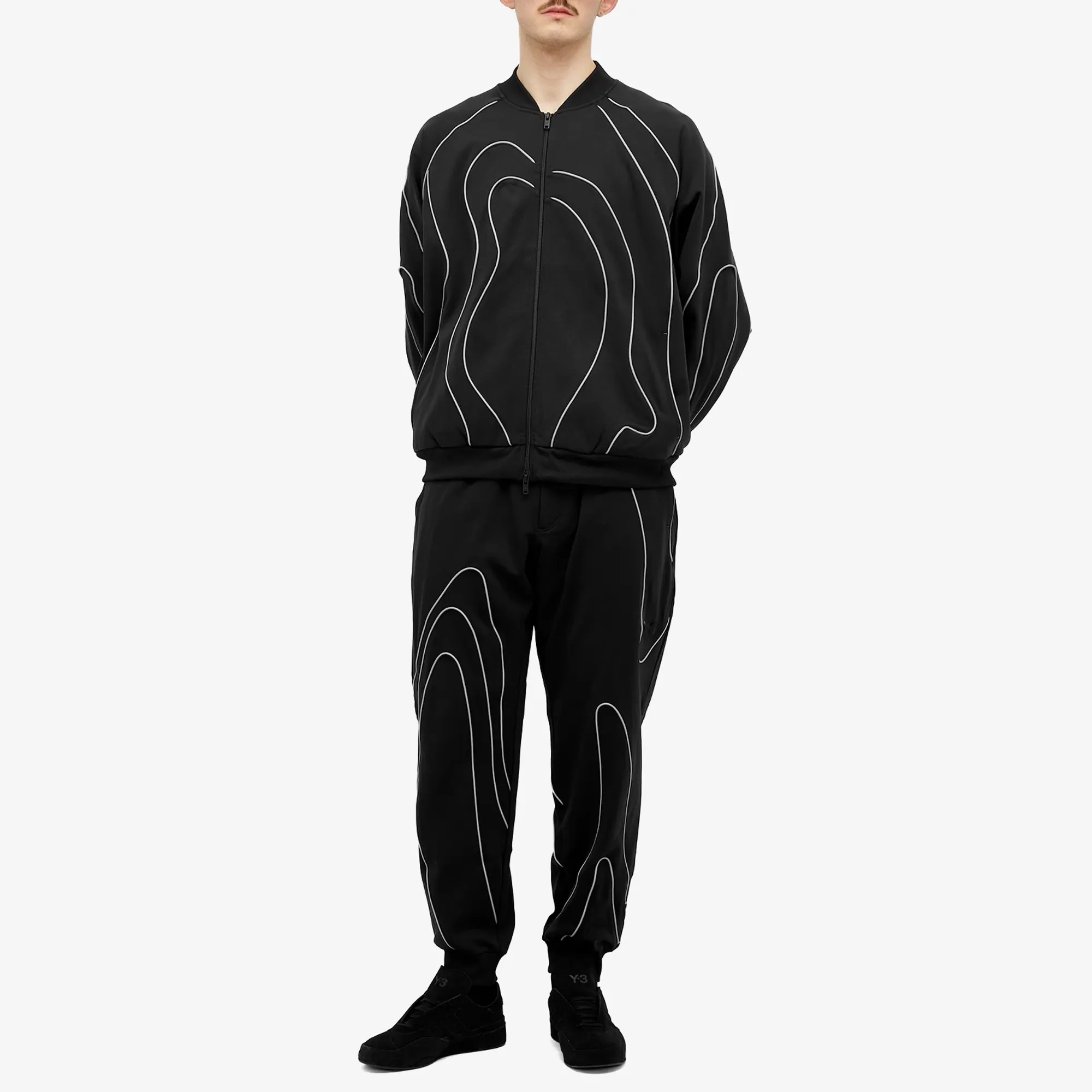 ADIDAS ORIGINALS MENS Y-3 TRACK PANTS