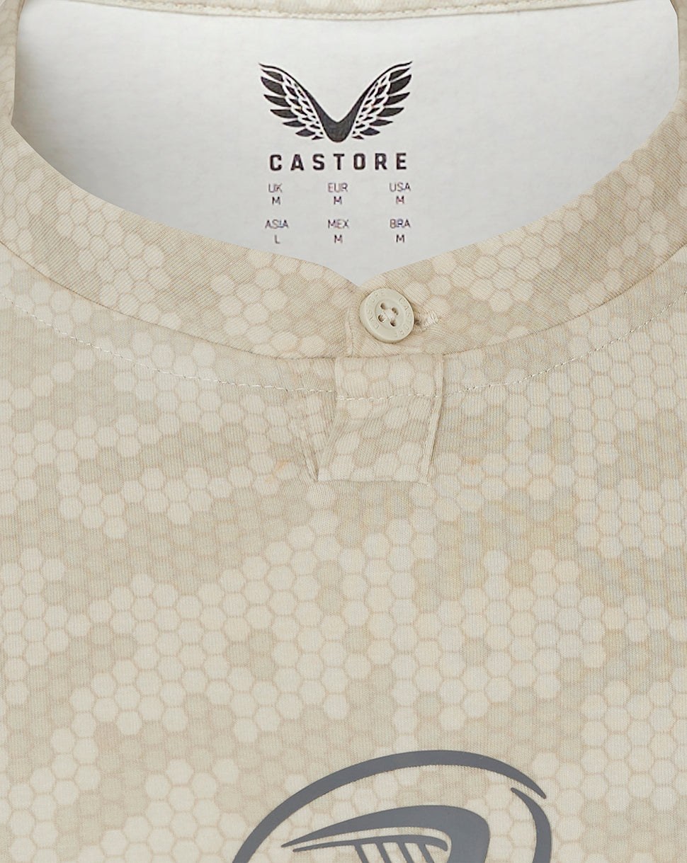 CASTORE LEINSTER LIMITED EDITION SS TRAVEL POLO - SILVER BIRCH