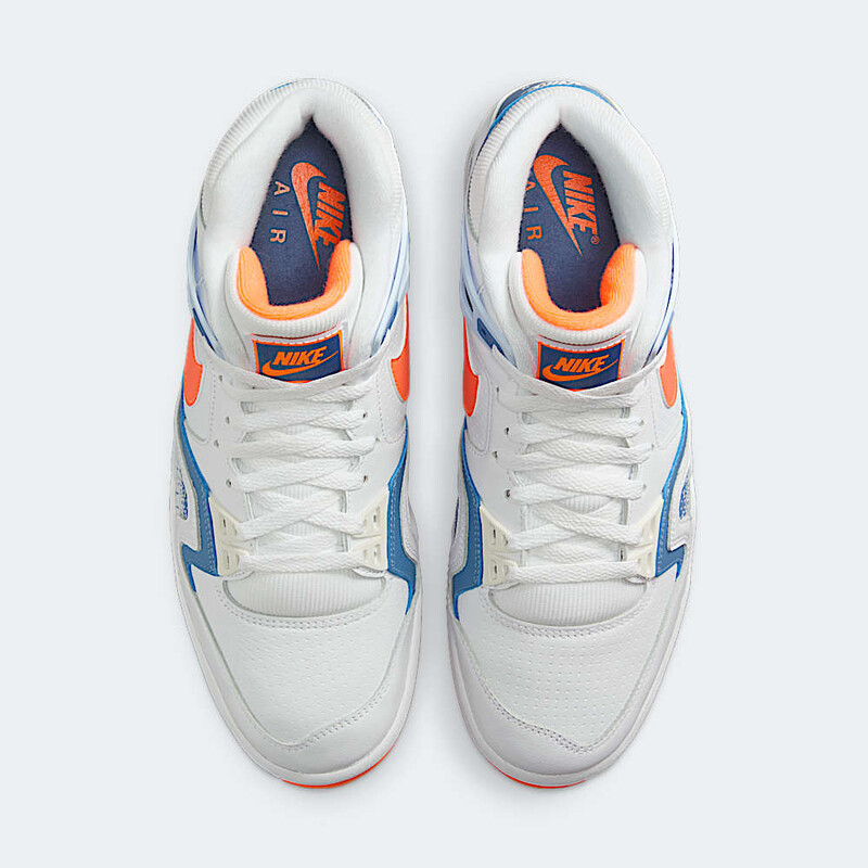 NIKE AIR TECH CHALLENGE II QS TRAINERS - WHITE/TART/STONE BLUE/FOOTBALL GREY/PURE PLATINUM