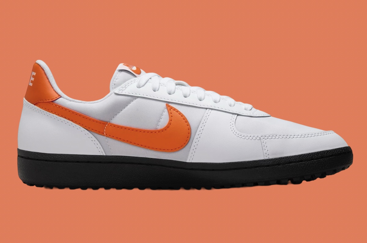 NIKE FIELD GENERAL 82 SP TRAINERS - WHITE/ORANGE BLAZE/BLACK