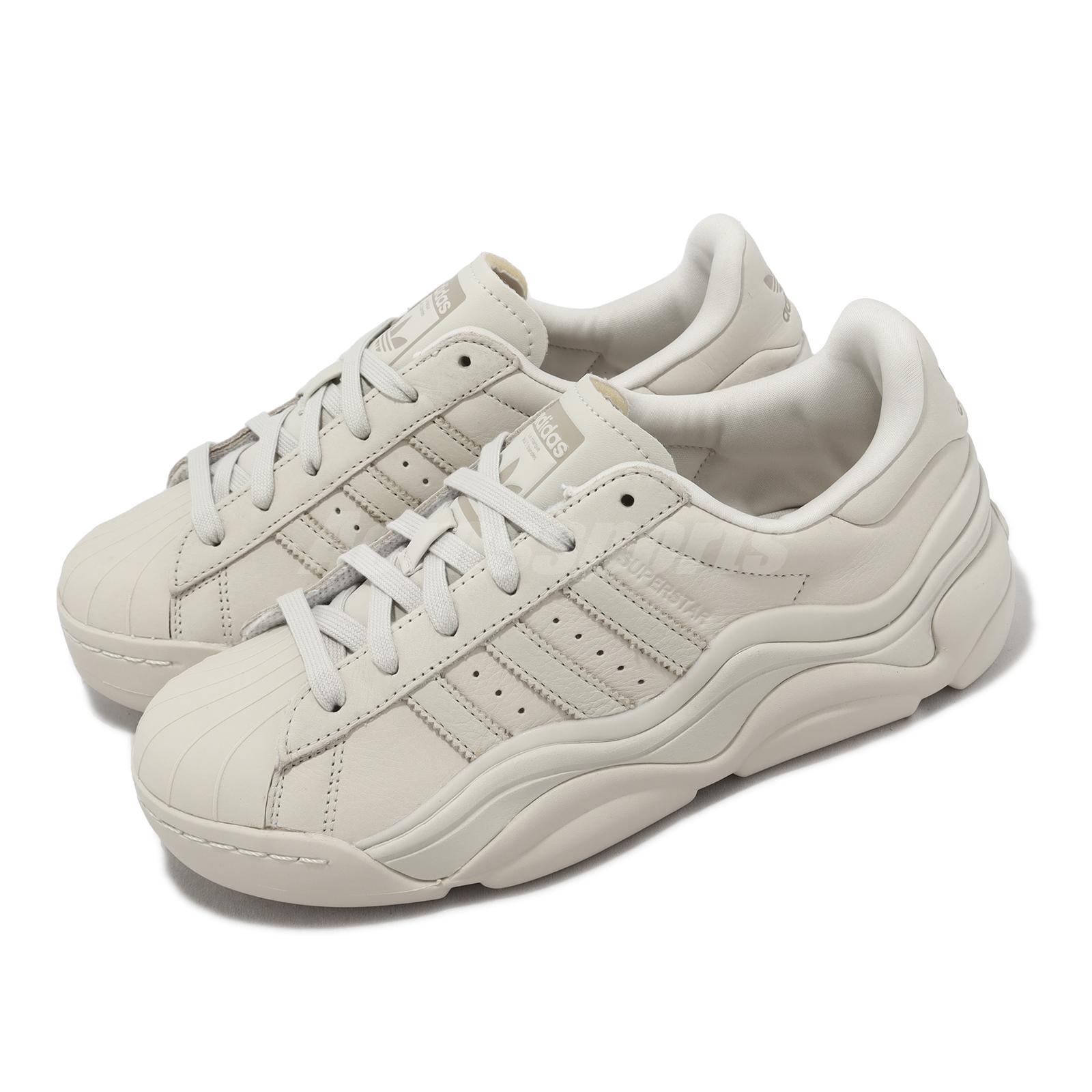 ADIDAS ORIGINALS SUPERSTAR MILLENCON WOMENS TRAINERS - ALUMINA/WONDER BEIGE