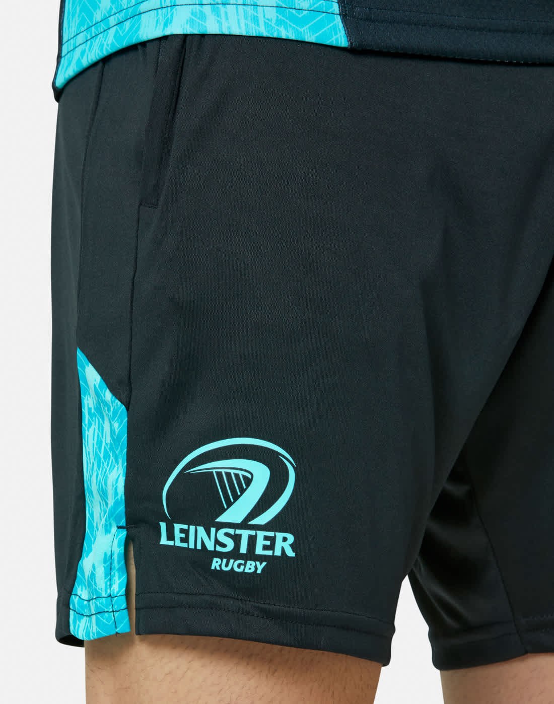 CASTORE LEINSTER PERFORMANCE KNIT SHORT- PKTS - BLUE GRAPHITE/BLUE RADIANCE
