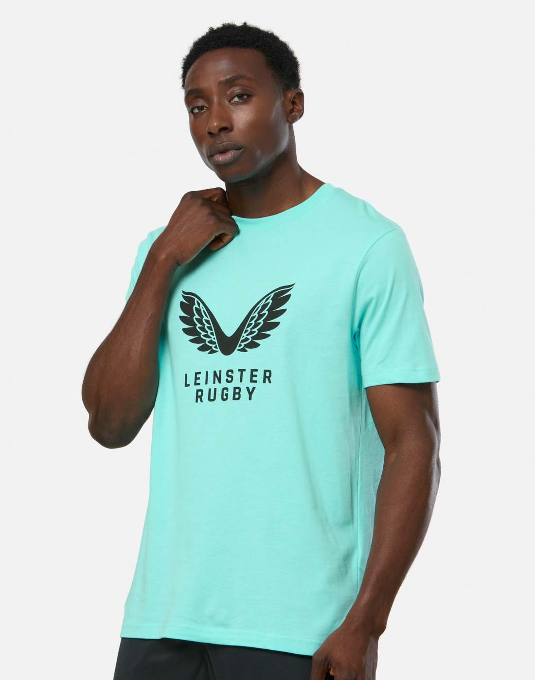 CASTORE LEINSTER PRESENTATION LOGO TEE - BLUE RADIANCE