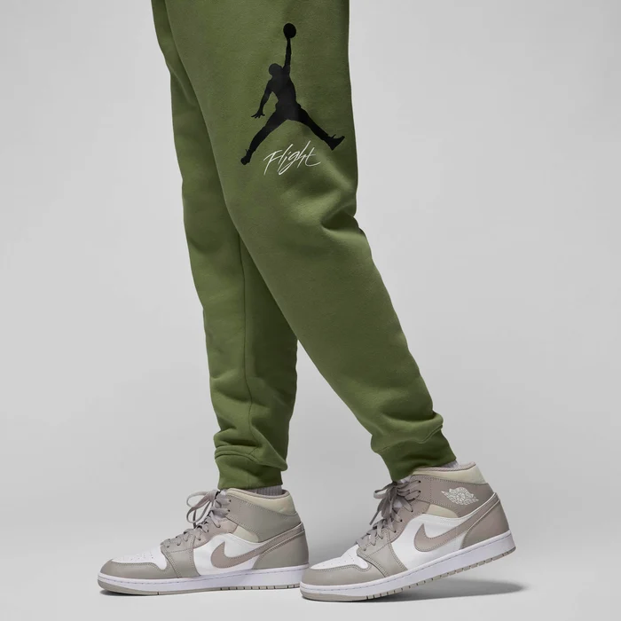 JORDAN J BASELINE HBR FLC JOGGER - SKY J LT OLIVE