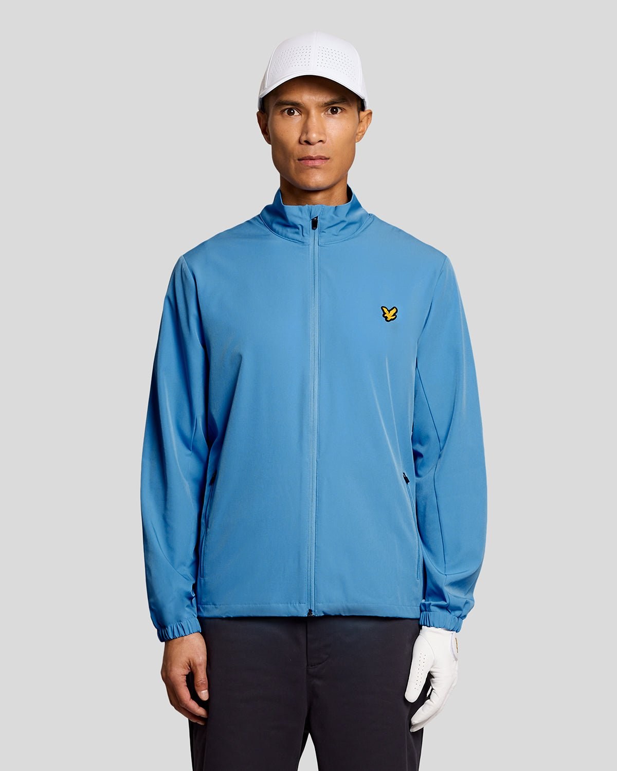 LYLE & SCOTT GOLF PACKABLE JACKET - NITROGEN