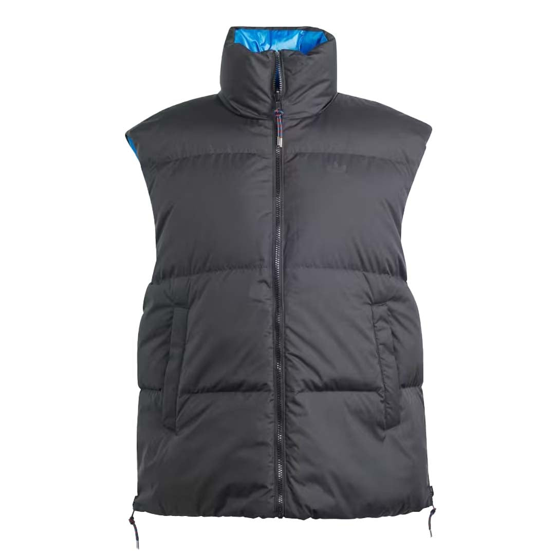 ADIDAS ORIGINALS PREMIUM REVERSIBLE VEST GILET        BLACK/BLUB XS