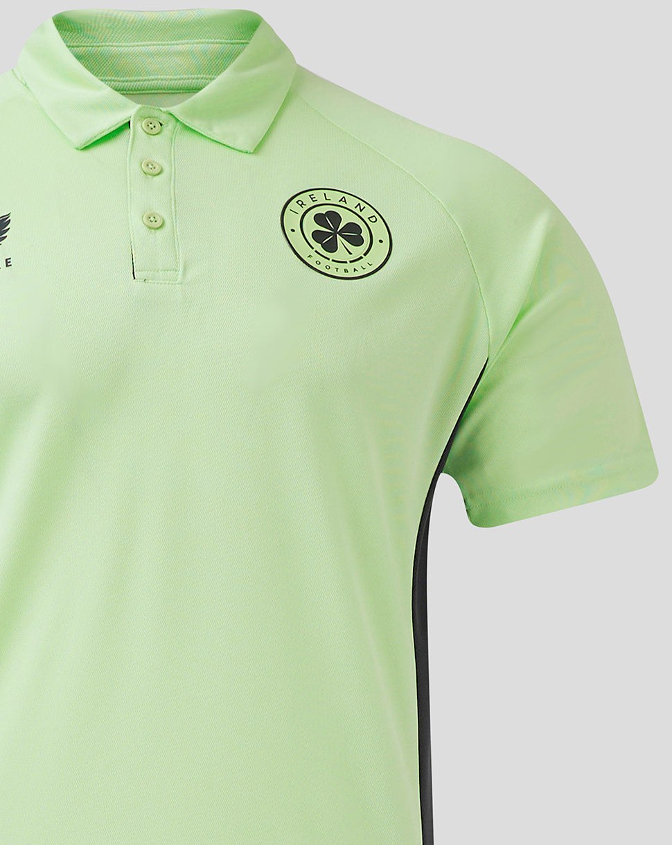 CASTORE FAI PRO PLAYERS PRESENTATION POLO - PATINA GREEN/EBONY