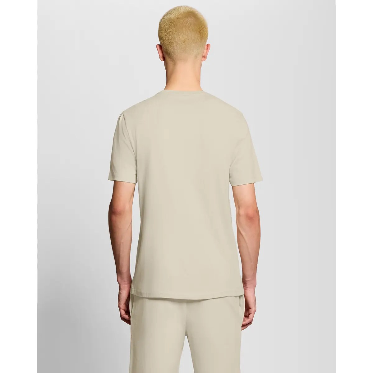 LYLE & SCOTT SPORTS SHORT SLEEVE T-SHIRT - WHITECAP GREY