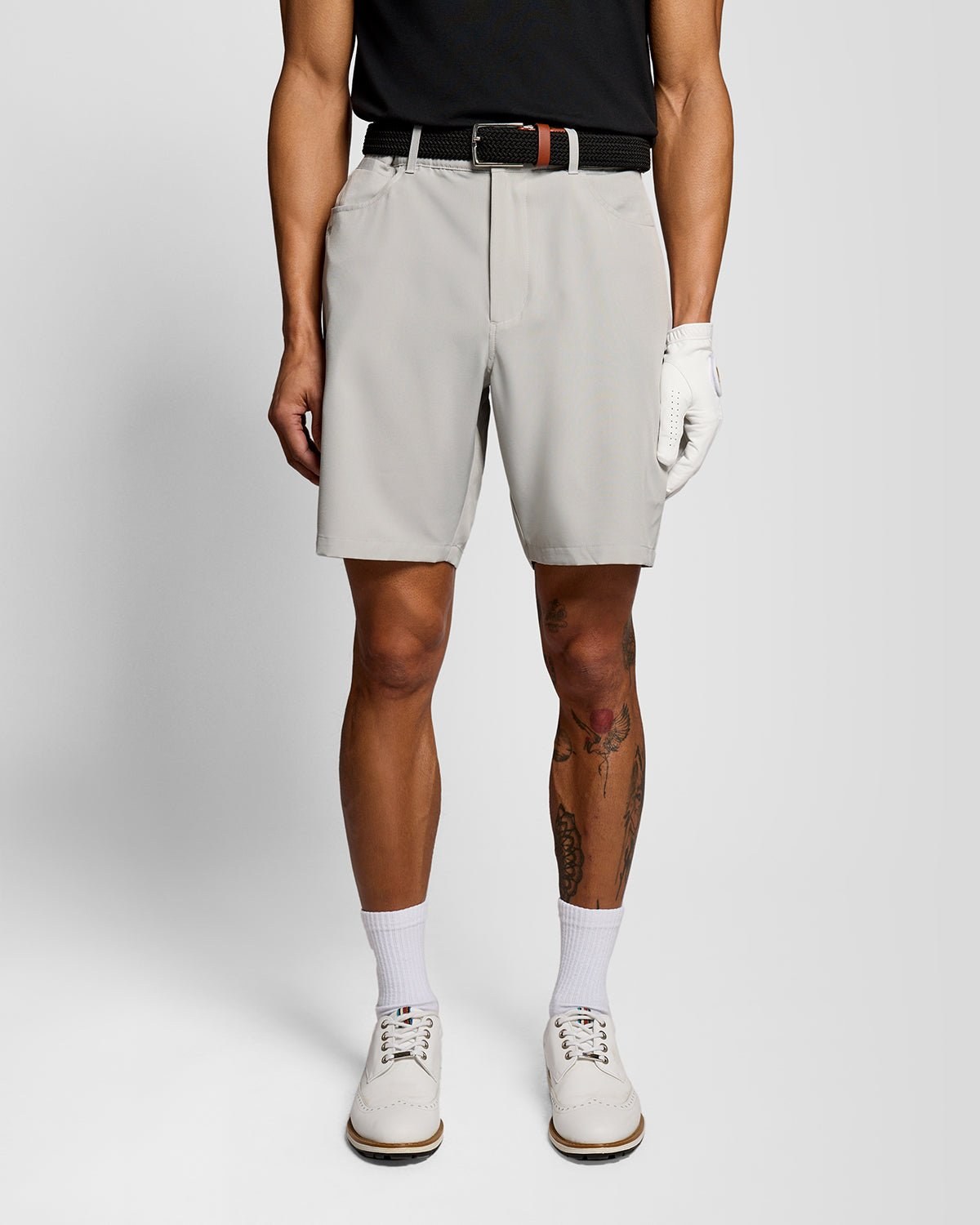 LYLE & SCOTT 5 POCKET GOLF SHORTS - CLOUD