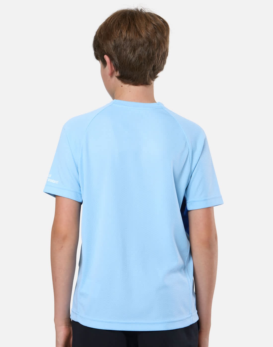 CASTORE LEINSTER PRO PLAYERS SHORT SLEEVE TEE JUNIOR - CERULEAN/ SURF THE WEB