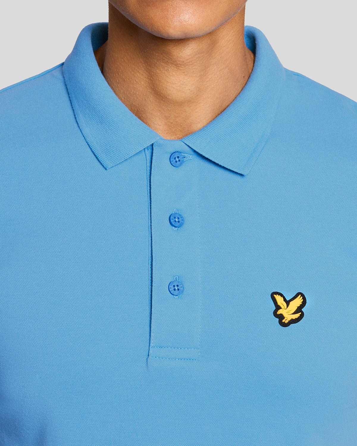 LYLE & SCOTT GOLF CORE POLO - NITROGEN