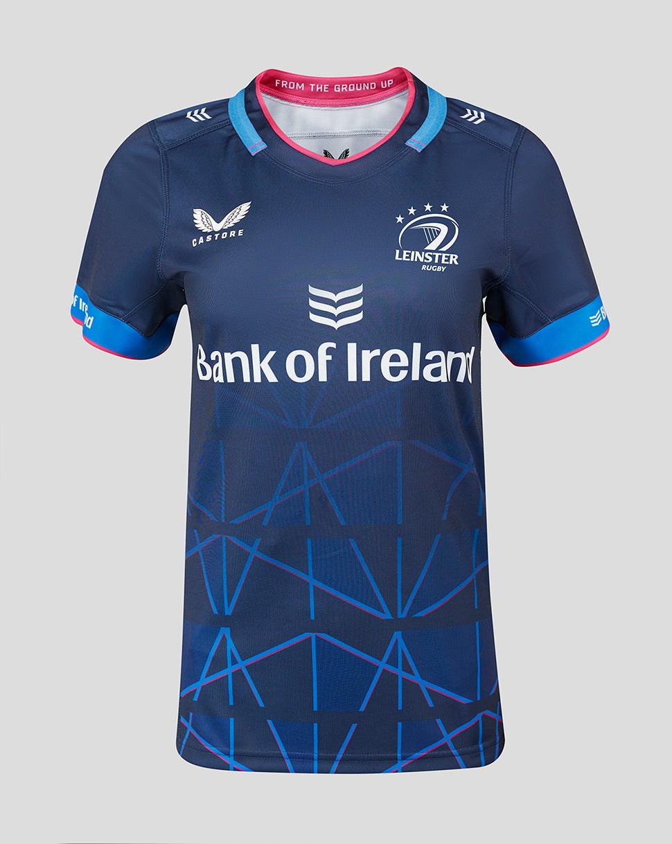 CASTORE LEINSTER REPLICA EUROPEAN JERSEY WOMENS - OCEAN CAVERN