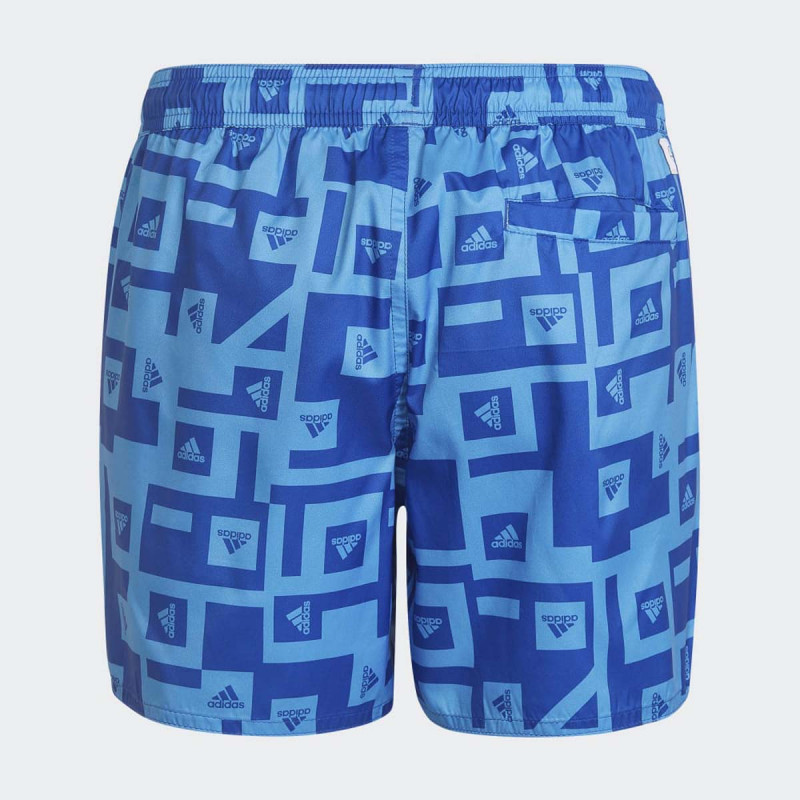 ADIDAS JUNIOR BOS AOP SWIM SHORTS