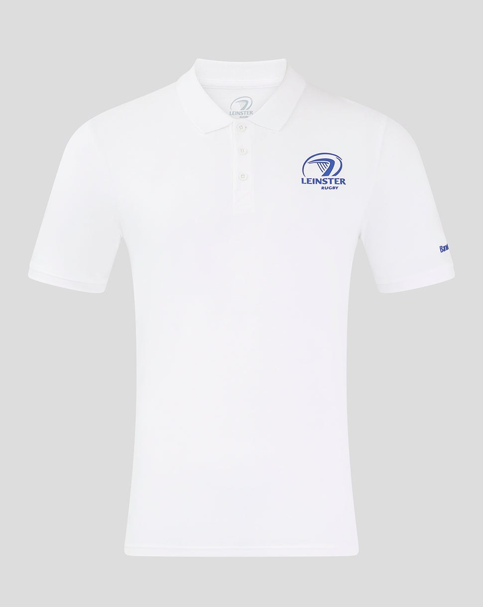 CASTORE LEINSTER CORE POLO - BRILLIANT WHITE