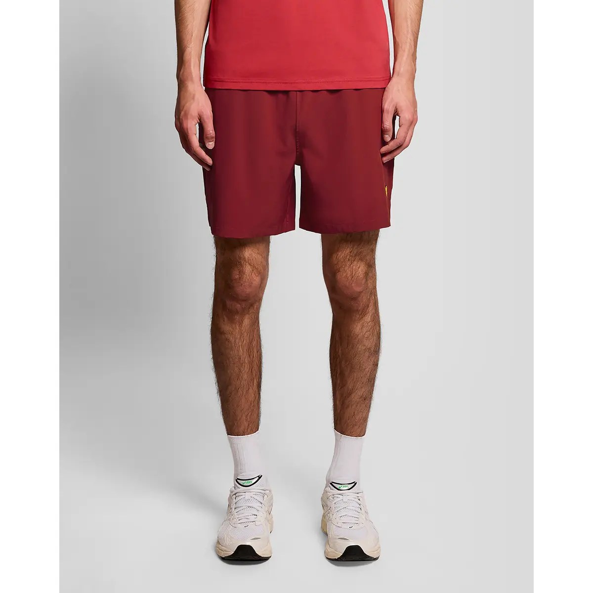 LYLE & SCOTT SPORTS SWIM SHORT - GARNET