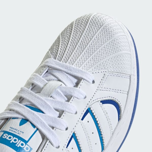 ADIDAS ORIGINALS SUPERSTAR XLG ESSENCE WOMENS TRAINERS - WHITE