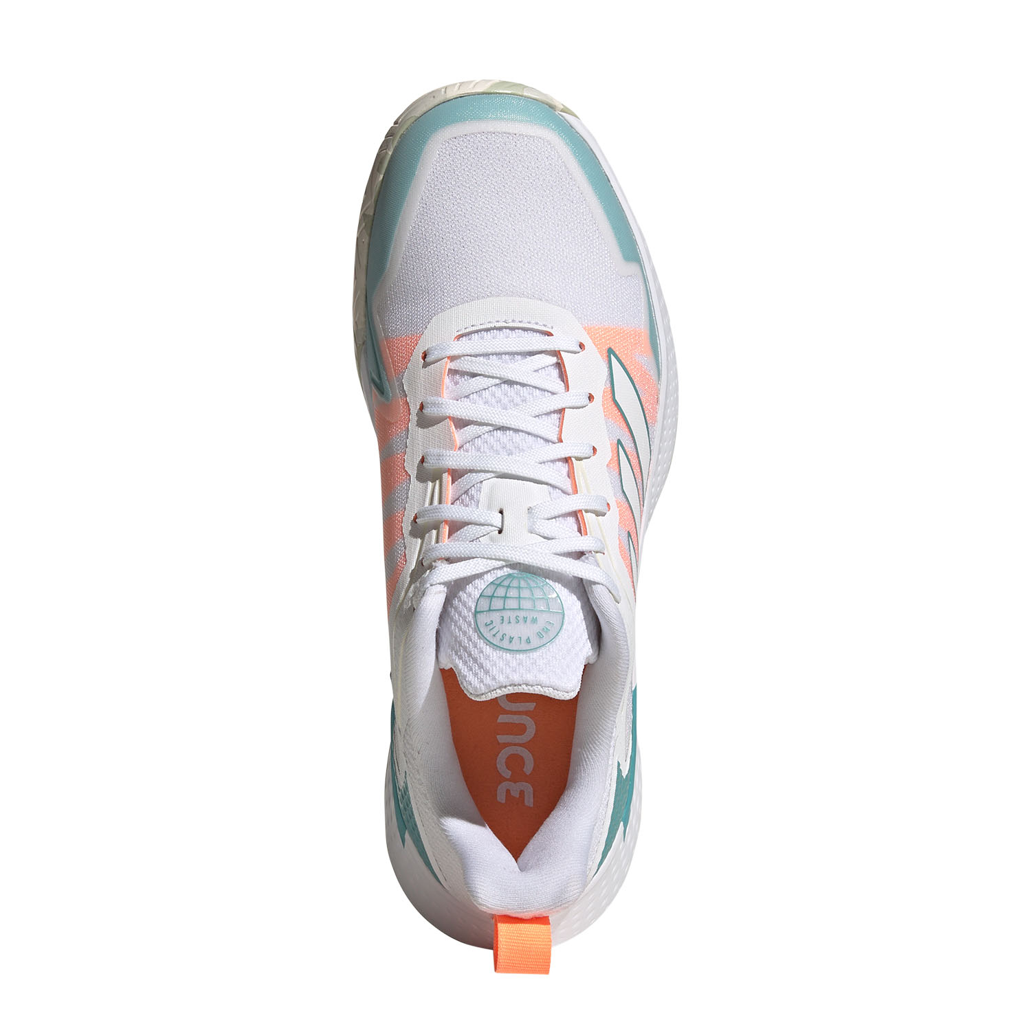 ADIDAS WOMENS DEFIANT SPEED TENNIS TRAINERS