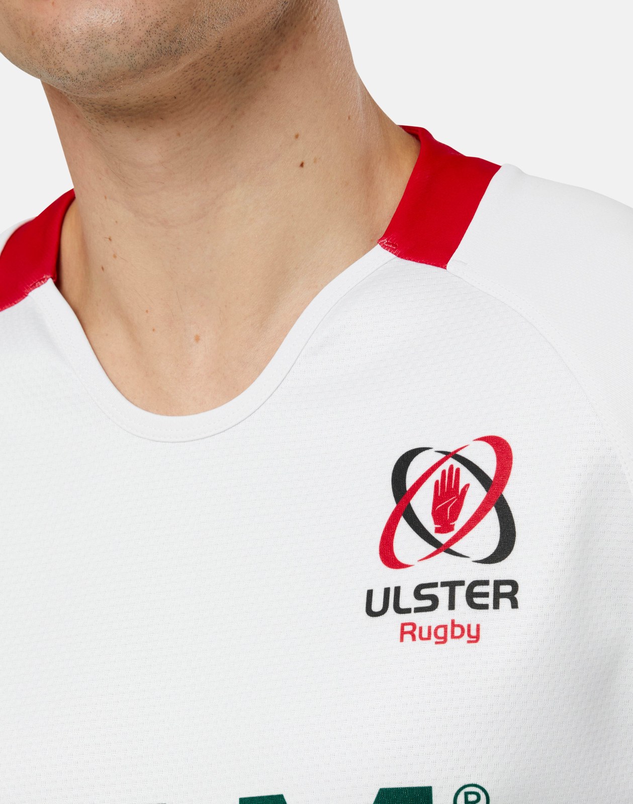 CASTORE ULSTER PRO HOME JERSEY 2025 - WHITE