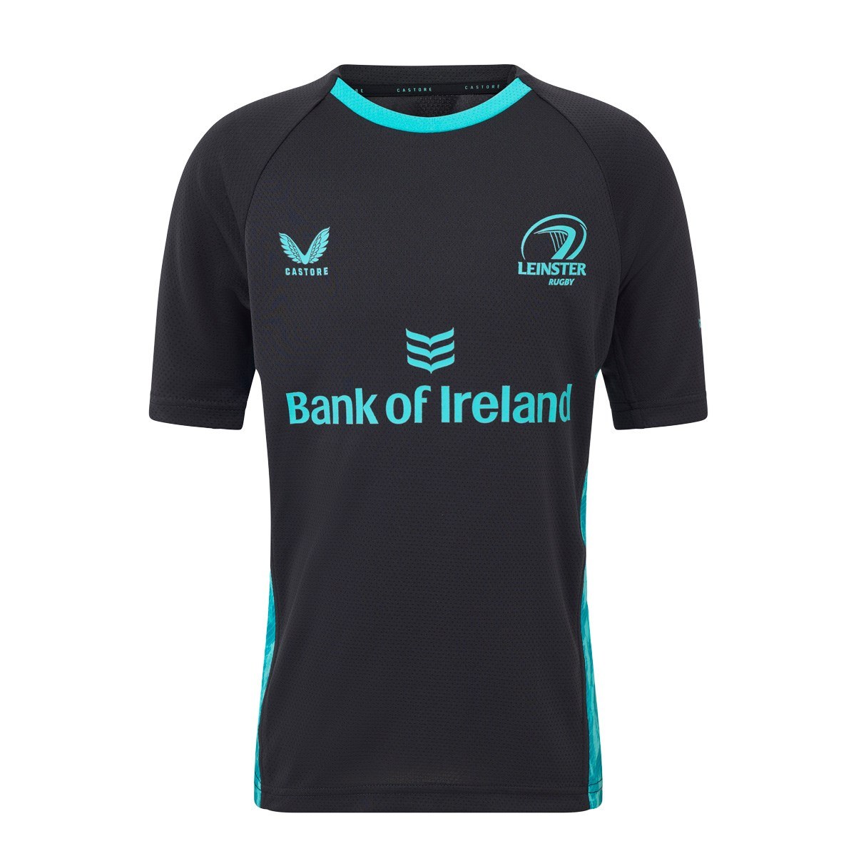 CASTORE LEINSTER PERFORMANCE SHORT SLEEVE TEE JUNIOR - BLUE GRAPHITE/BLUE RADIANCE