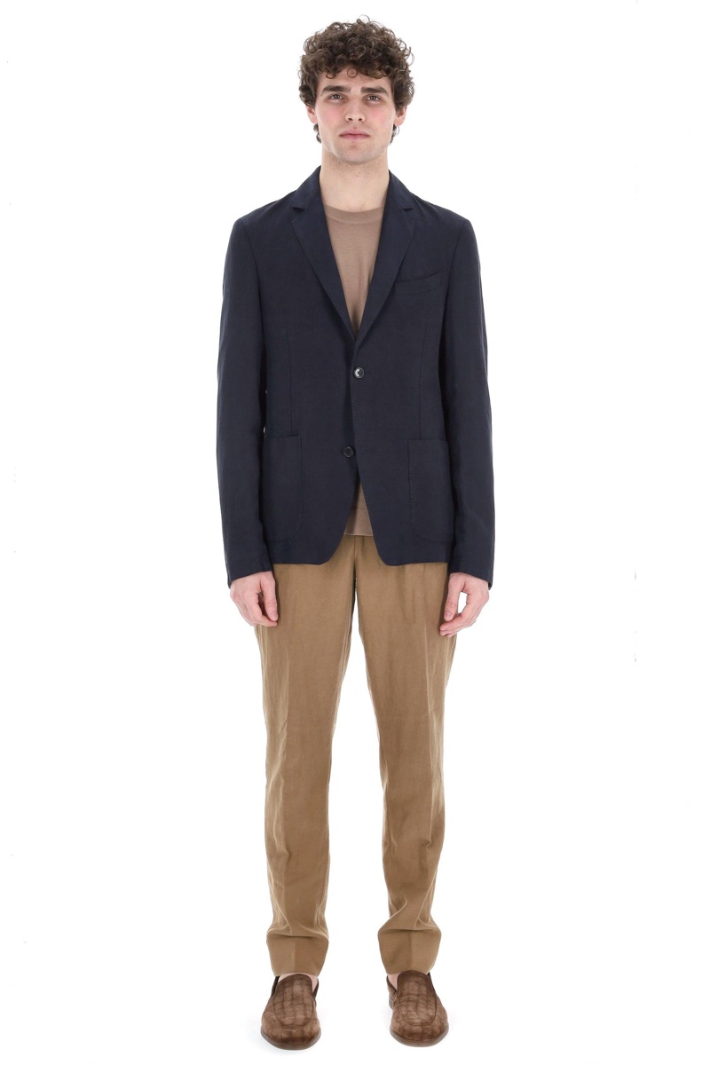 OFFICINE GENERALE NEHEMIAH JACKET - NIGHT SKY