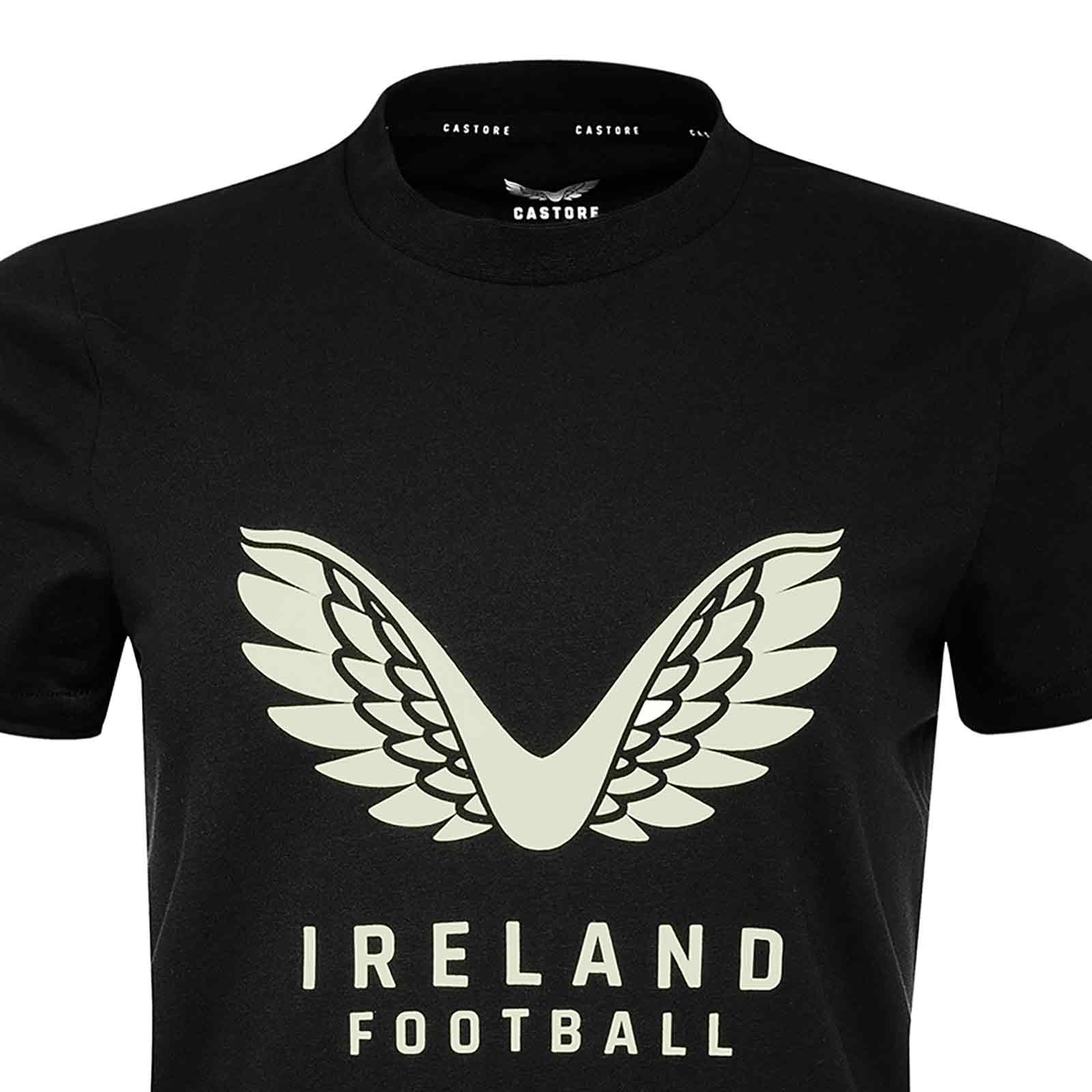 CASTORE FAI PRO COACHES LOCK UP LOGO TEE WOMENS - CAVIAR