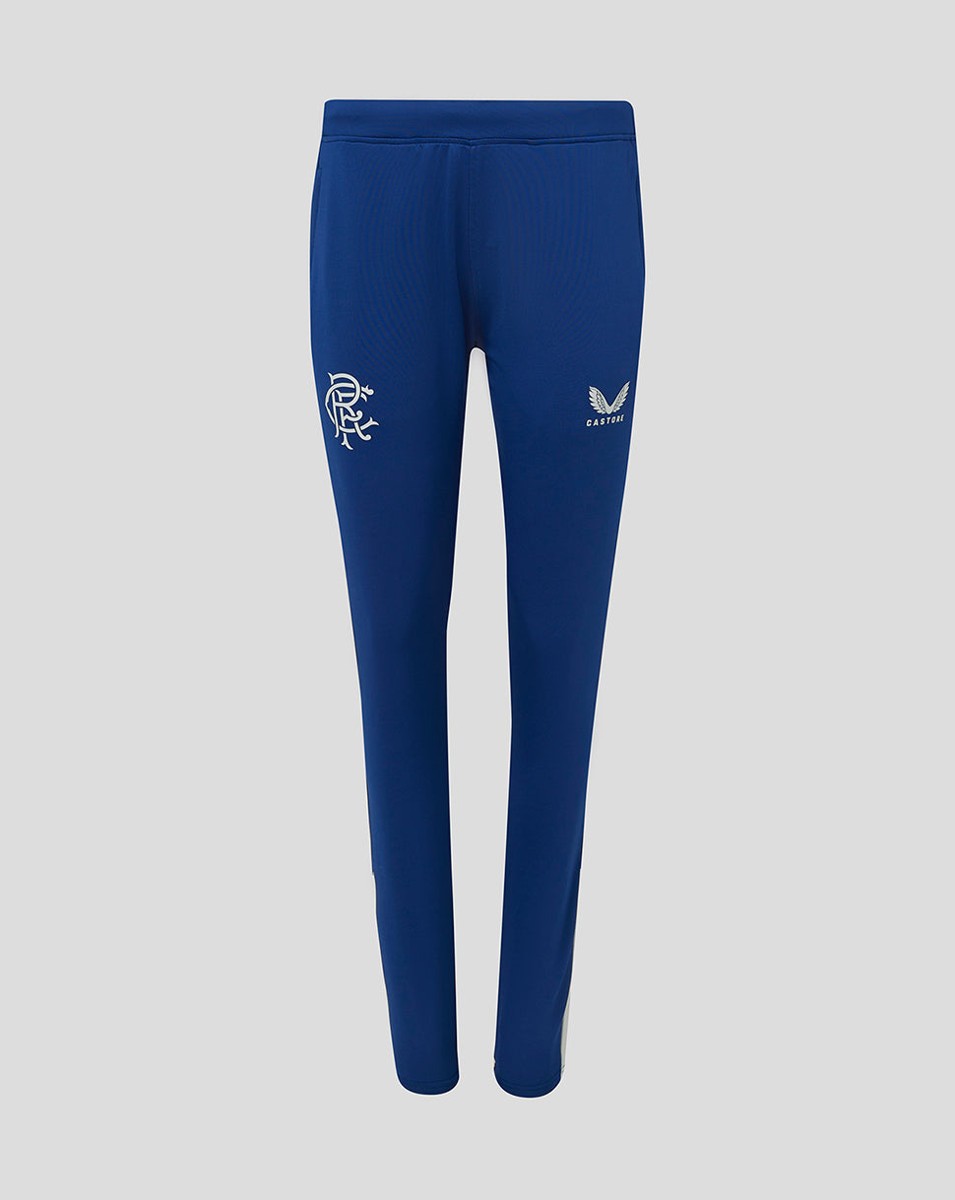 CASTORE RANGERS COACHES MATCH DAY TRAINING PANTS WOMENS - BLUE DEPTHS/ HIGH RISE